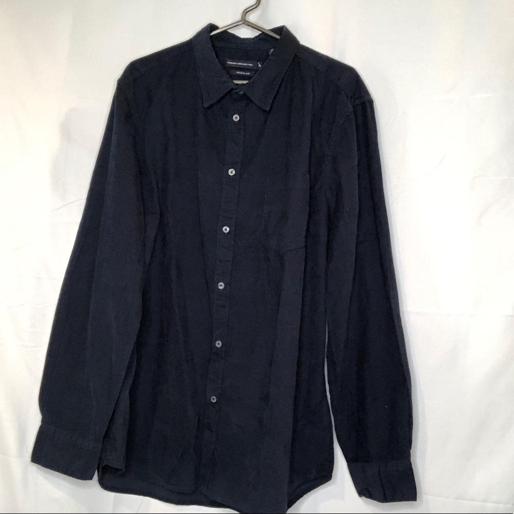 French Connection Long Sleeve Corduroy Shirt XL